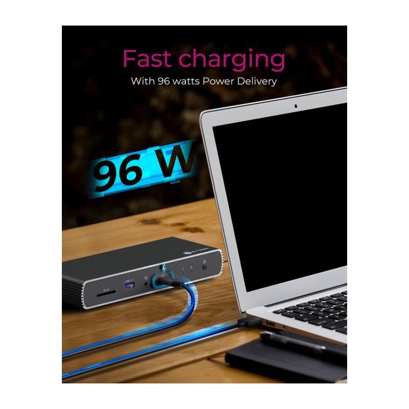 Priklopna postaja Icybox IB-DK8801-TB4, Thunderbolt 4