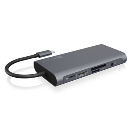 Priklopna postaja Icybox IB-DK4040-CPD, USB-C