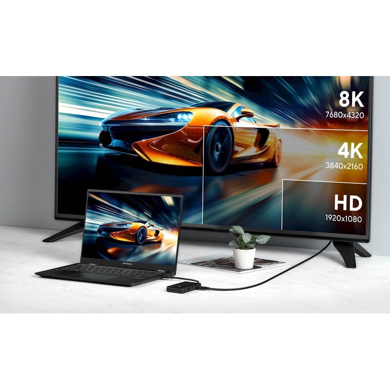 Priklopna postaja ASUS DC201, USB-C