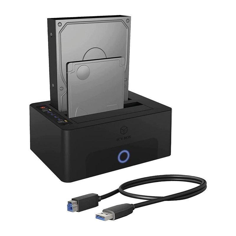 Icybox IB-1232CL-U3 docking & clone postaja za 2,5 in 3