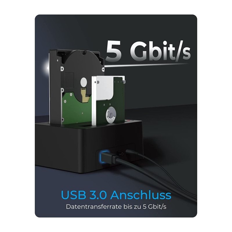 Icybox IB-1232CL-U3 docking & clone postaja za 2,5 in 3