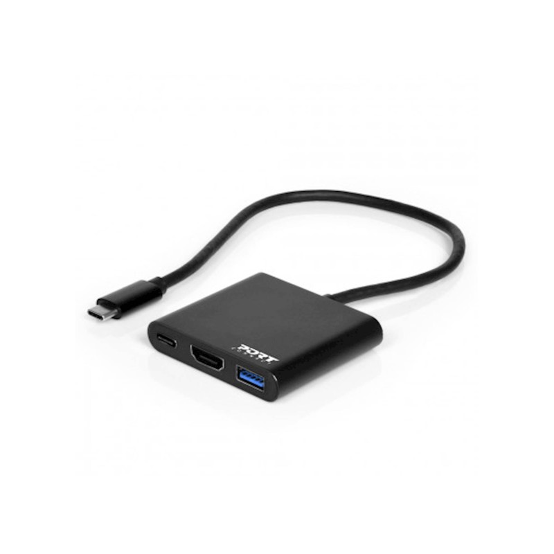 Priklopna postaja PORT mini USB-A,USB-C, HDMI