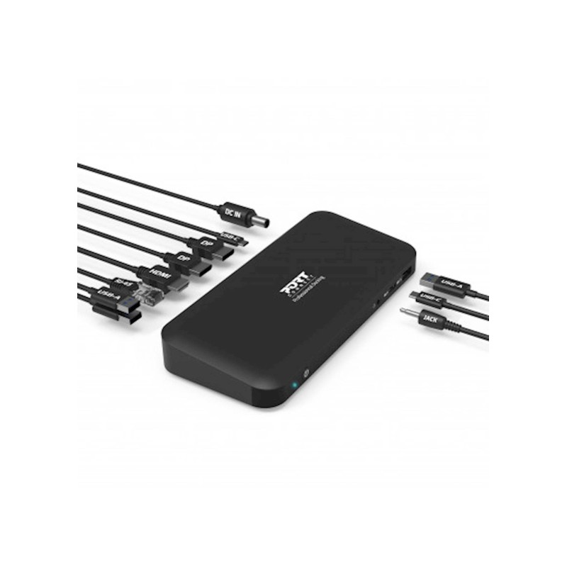 Priklopna postaja PORT (USB-A, USB-C, HDMI, DP, LAN, Avdio)