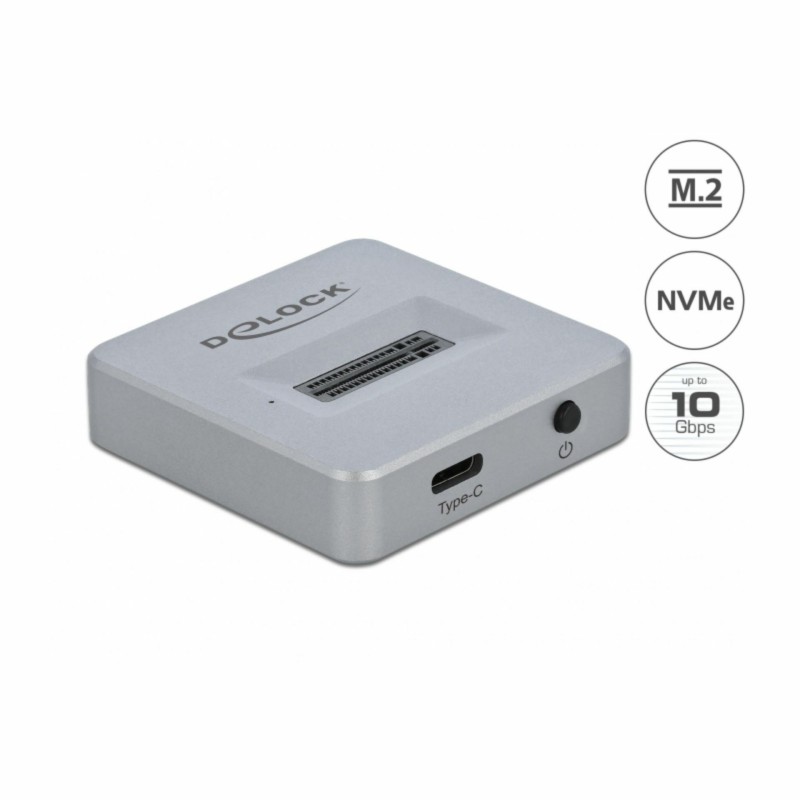 Čitalec diskov Delock USB-C 3.2 za M.2 NVMe PCIe SSD