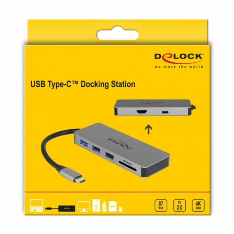 Priklopna postaja Delock, USB-C 3.1