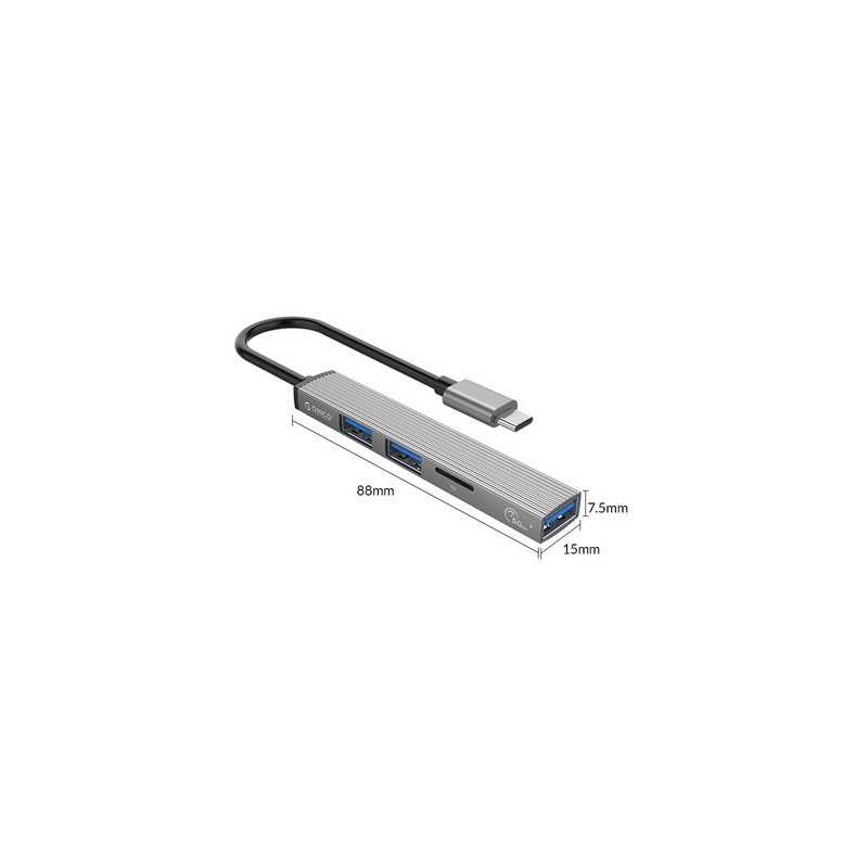 Priklopna postaja USB-C 4 v 1, ORICO AH-12F
