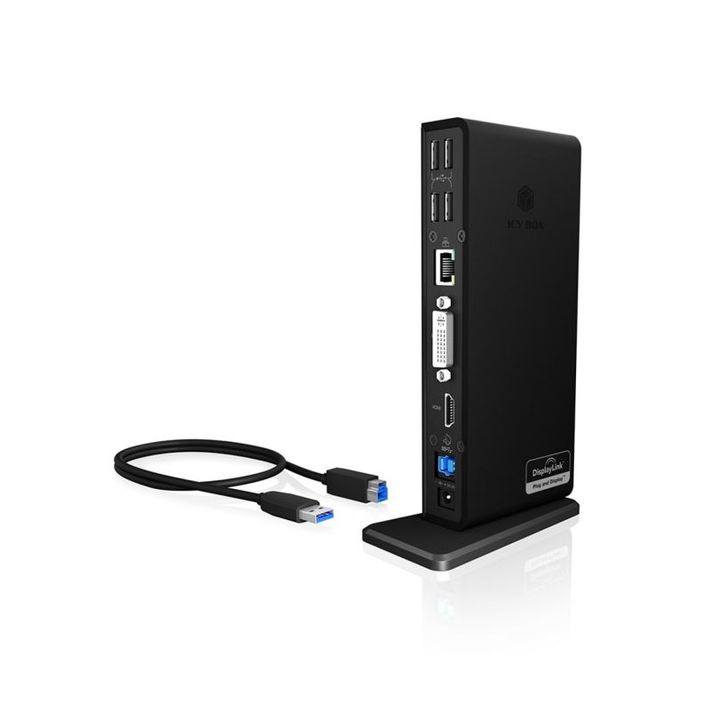 Priklopna postaja Icybox IB-DK2241AC