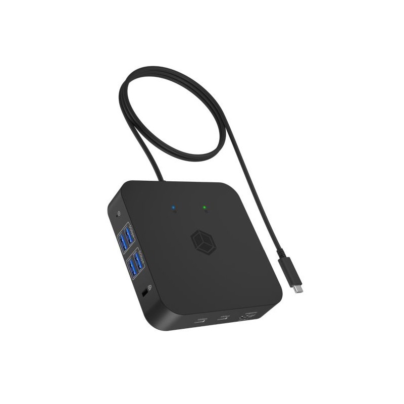 Priklopna postaja Icybox IB-DK4090-C, 12v1, USB-C