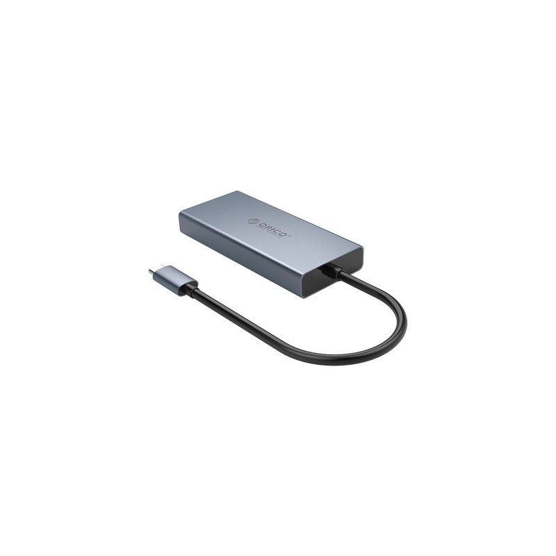 Priklopna postaja ORICO 5v1, USB-C USB 3.0, HDMI, VGA, avdio, PD 60W, MC-U501P