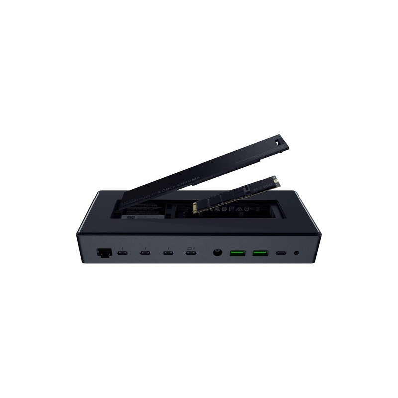 Priklopna postaja Razer Thunderbolt 5 Chroma, USB-C, 10 v 1