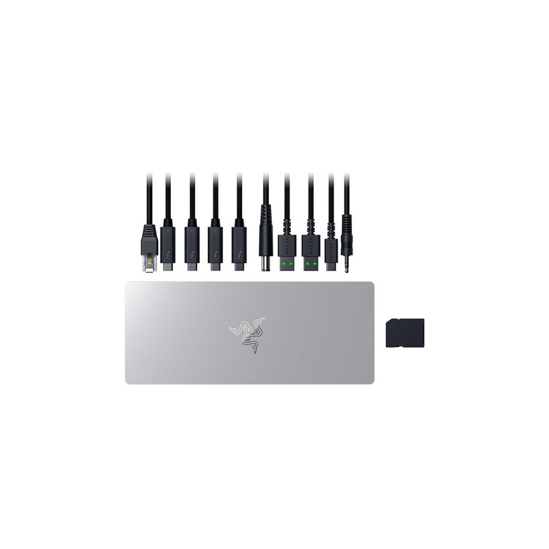 Priklopna postaja Razer Thunderbolt 5 Mercury, USB-C, 10 v 1