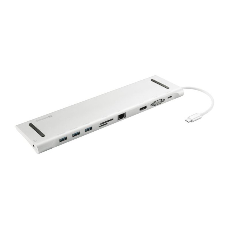 Priklopna postaja Sandberg USB-C 10v1, 136-31