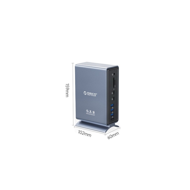 Priklopna postaja USB-C, 15 v 1, ORICO TB3-S4,