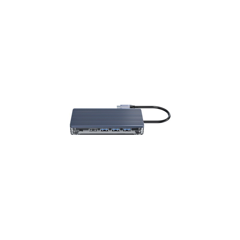 Priklopna postaja USB-C, 11 in 1, PD 100W, ORICO WB-11P