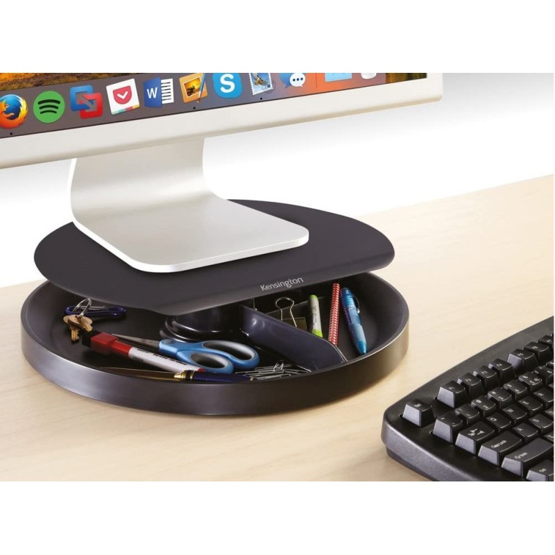 Podstavek za monitor Kensington k52787ww, vrtljiv, črn