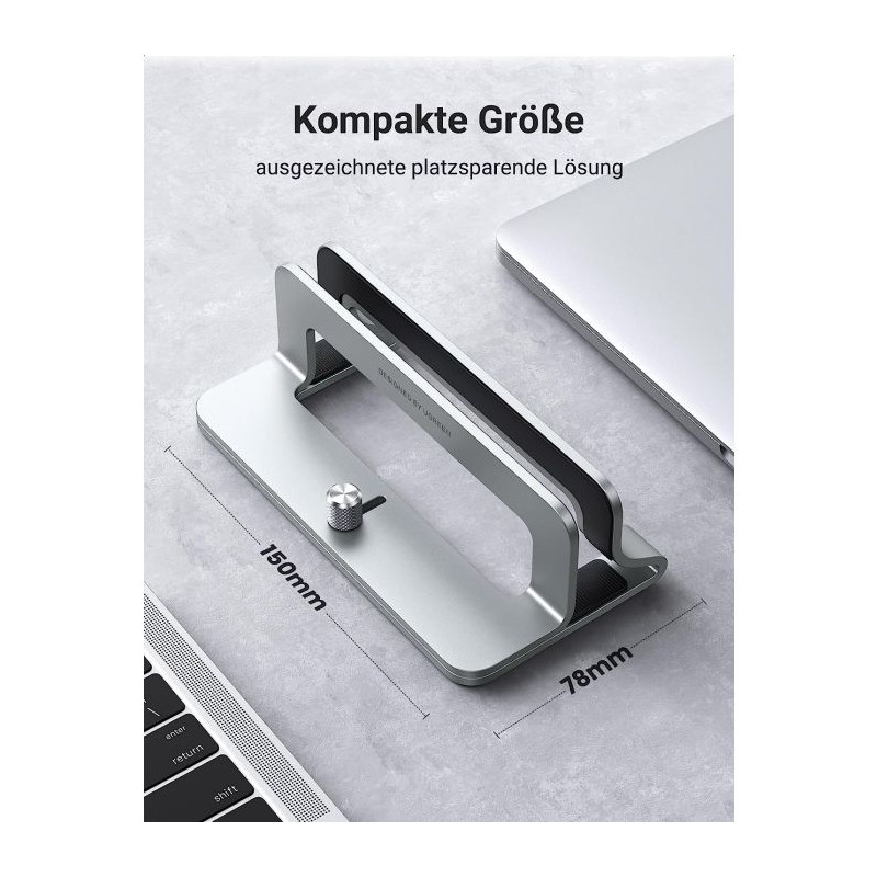 Stojalo za prenosnik Ugreen vertikalno aluminijasto