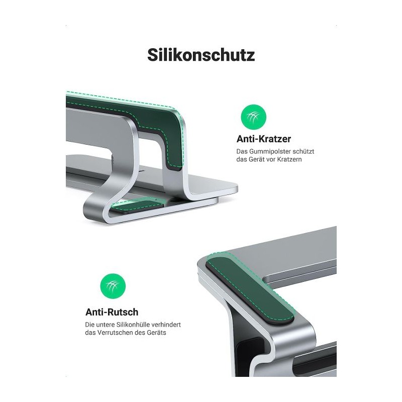 Stojalo za prenosnik Ugreen vertikalno aluminijasto
