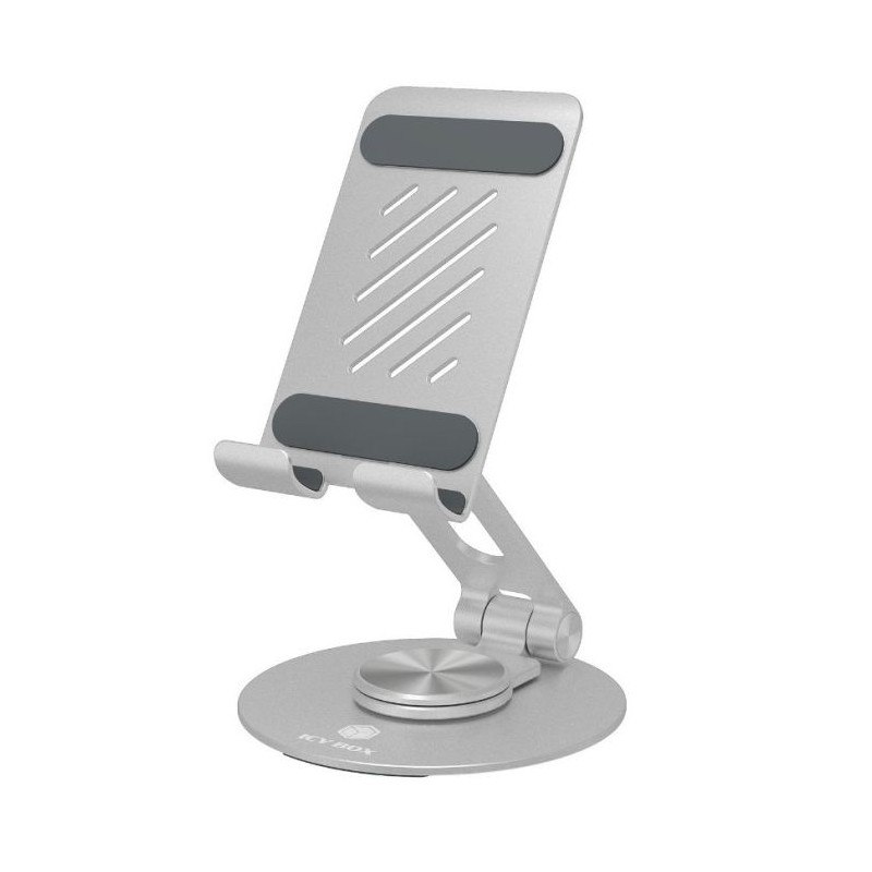 Nosilec za telefone in tablice IcyBox IB-TH201-R, vrtljiv, do 12,9"