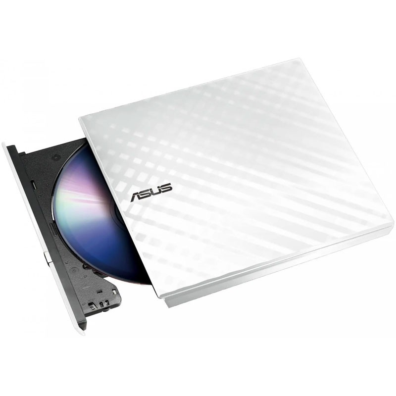 Zunanji DVD zapisovalnik ASUS SDRW-08D2S-U LITE, bel
