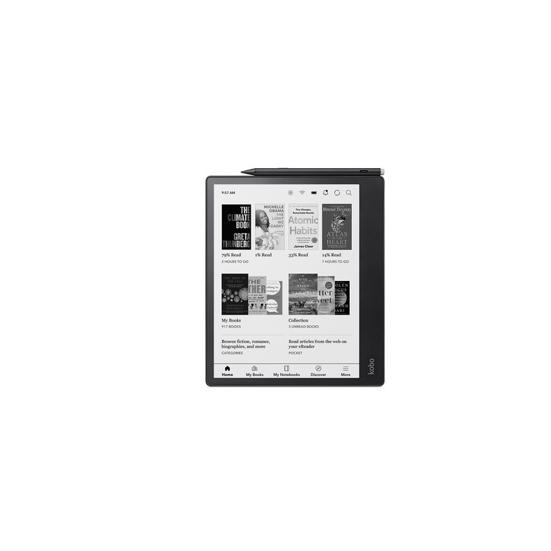 E-bralnik Kobo Elipsa 2E, 10.3 Touch, 32GB WiFi + BT, črn
