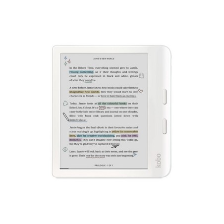 E-bralnik Kobo Libra Colour,, bel