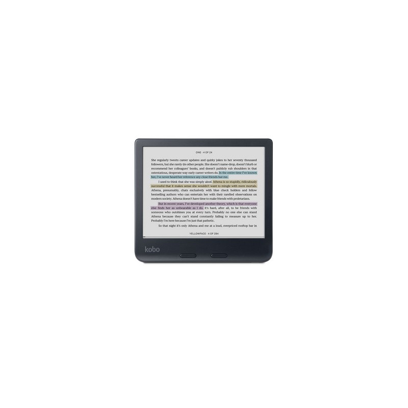 E-bralnik Kobo Libra Colour, črn