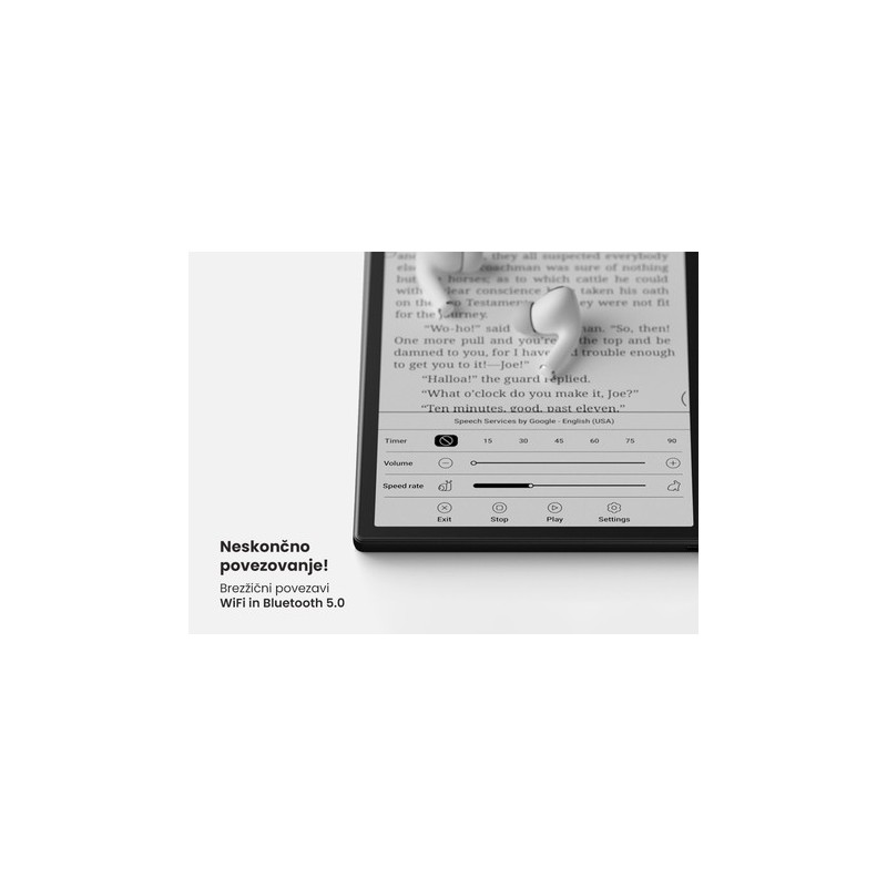 E-bralnik BOOX Page 7", 3GB, 32GB, Wi-Fi, Android