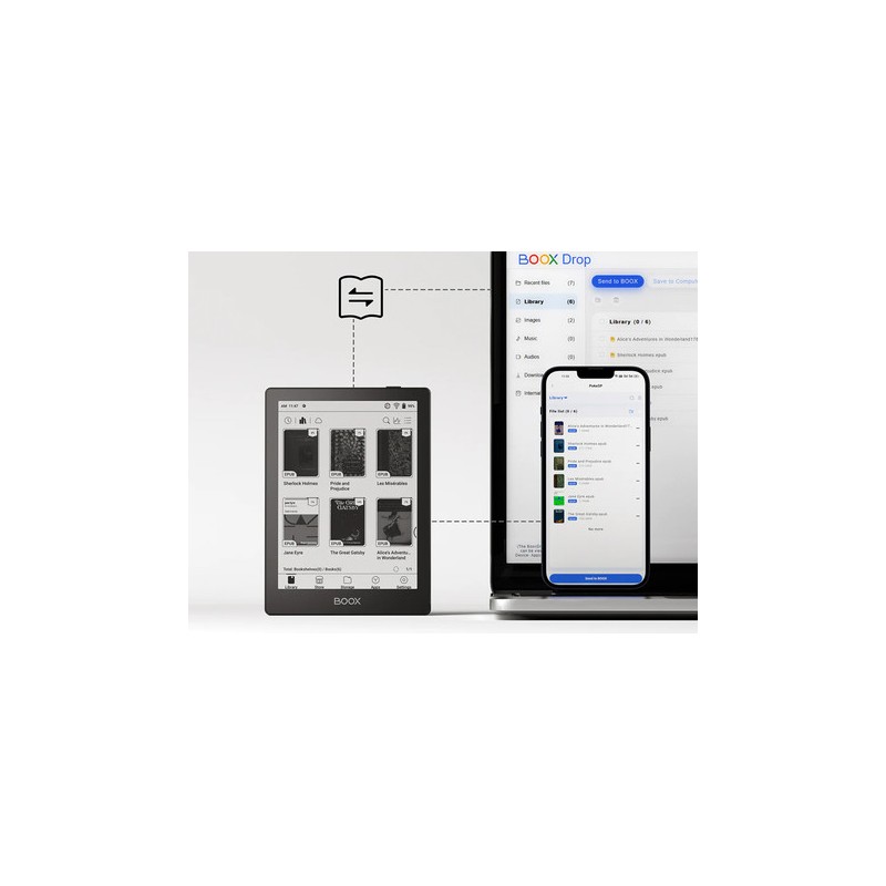 E-bralnik BOOX Poke5 6", 2GB, 32GB, Wi-Fi, Android