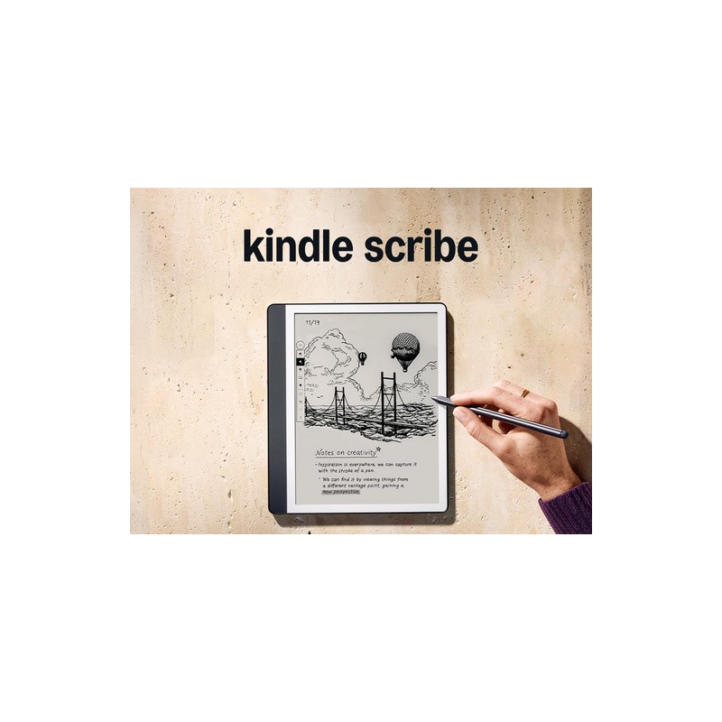 E-bralnik Amazon Kindle Scribe 2024, 32GB, WiFi, Premium Pen, siv