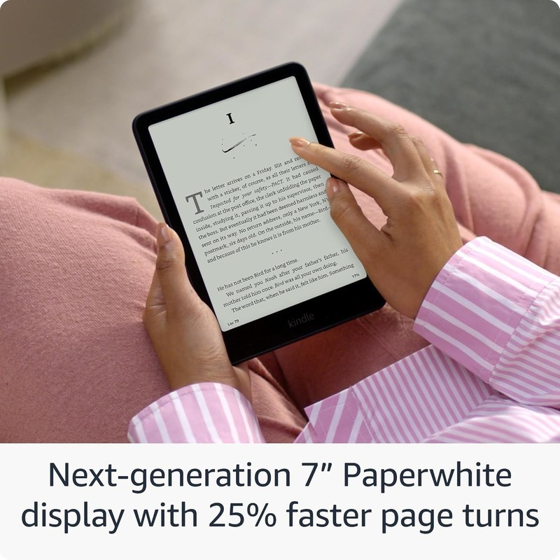 E-bralnik AMAZON KINDLE Paperwhite Signature Edition 12. Gen, 32GB, zelen