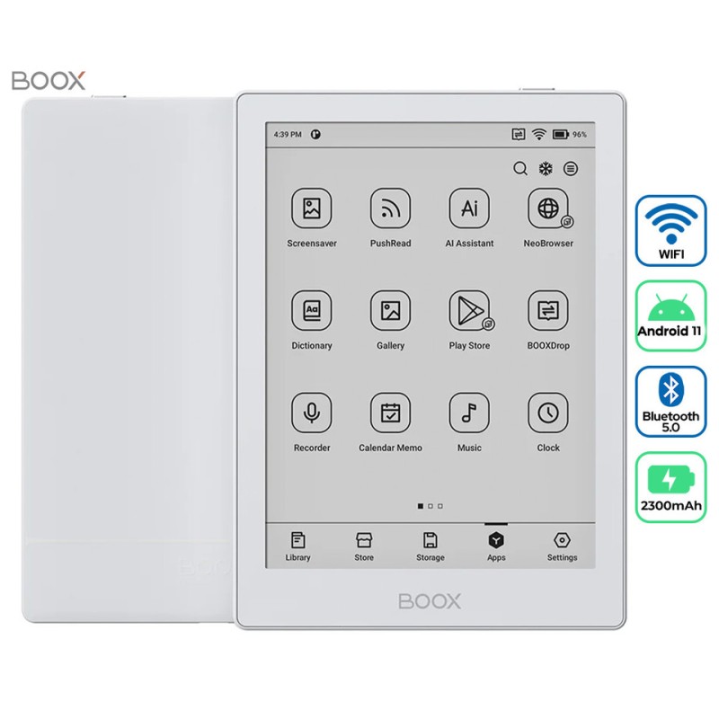 E-bralnik BOOX Go 6, Android, 2GB, 32GB, WIFI