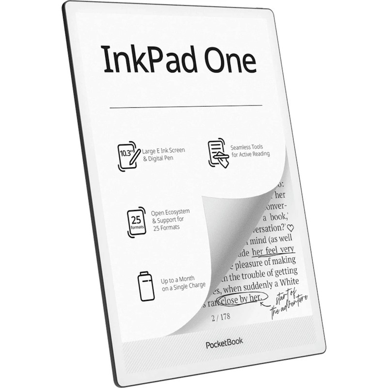 E-bralnik PocketBook InkPad One, črn