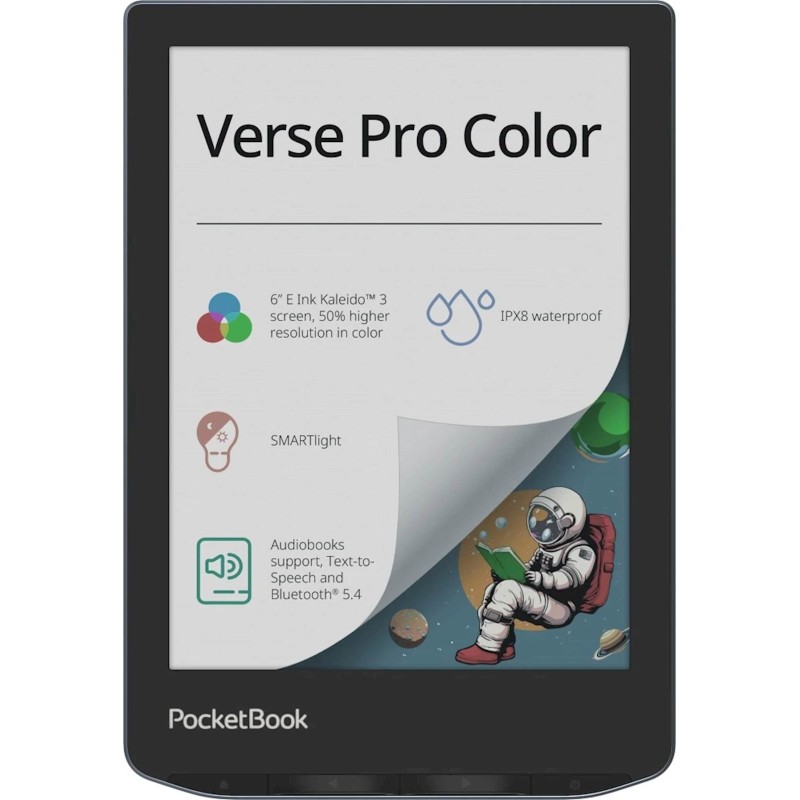 E-bralnik PocketBook Verse Pro Color, črn