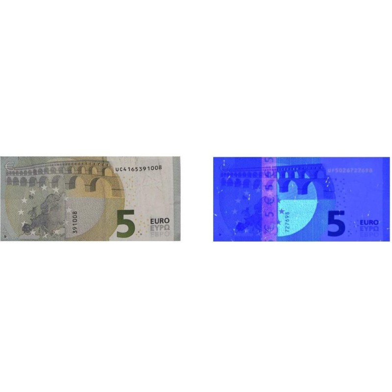 Detektor bankovcev Olympia uv 586 z lučko