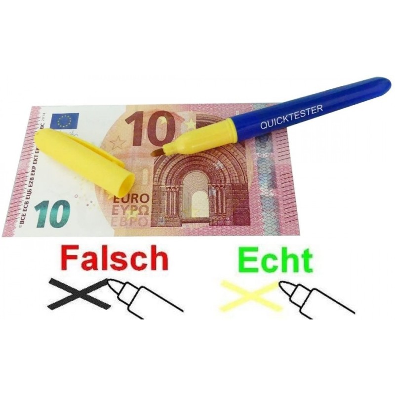 Detektor euro bankovcev genie (flomaster)