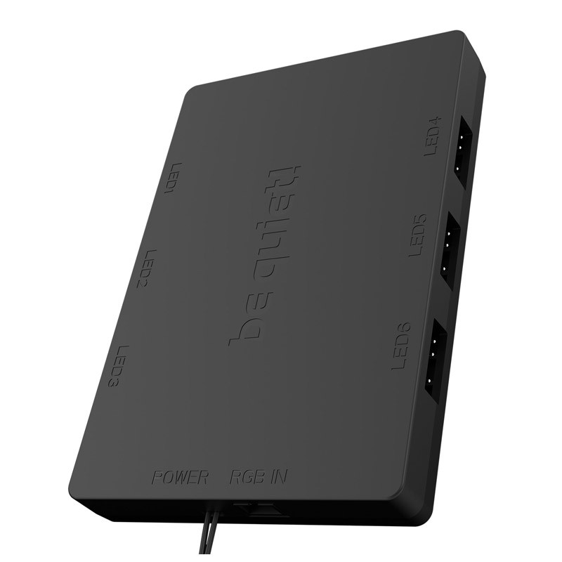 Ventilator BE QUIET! LIGHT WINGS Triple RGB 120mm 4-pin PWM