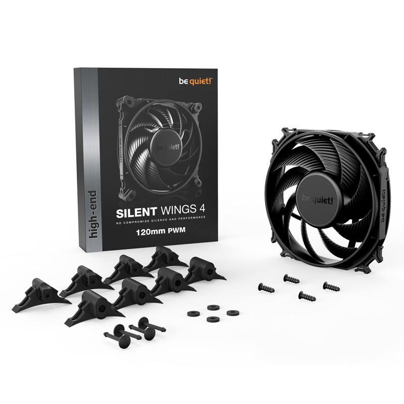Ventilator BE QUIET! Silent Wings 4, 120 mm, 4-pin, PWM