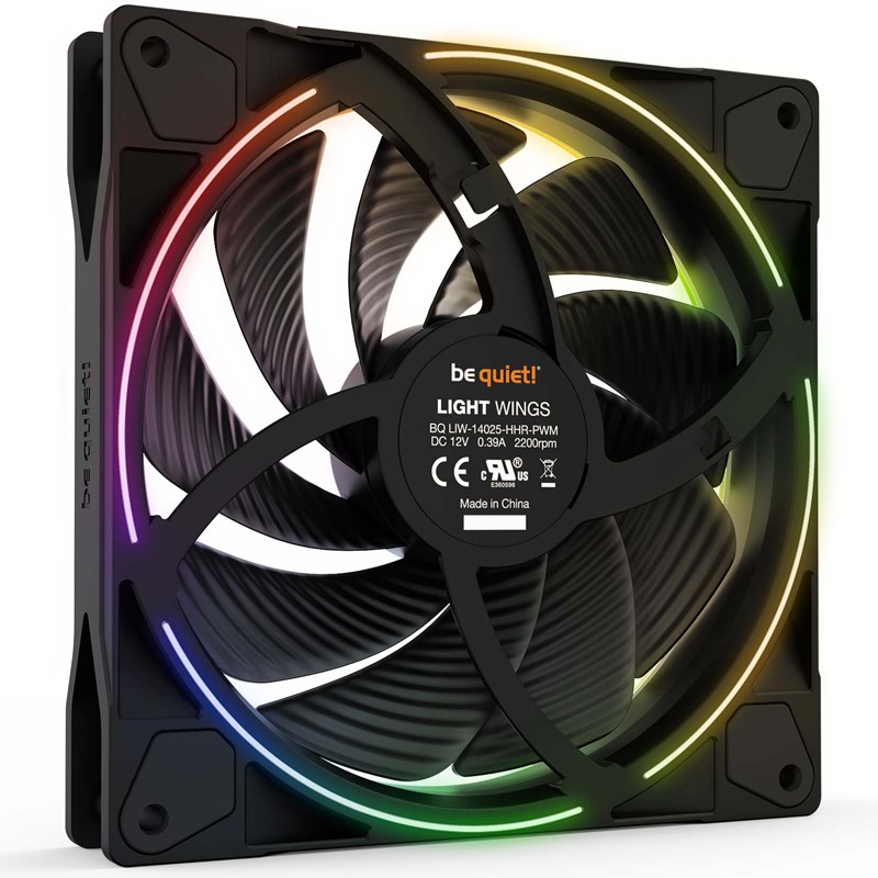 Ventilator BE QUIET! LIGHT WINGS (BL075) 140 mm ARGB
