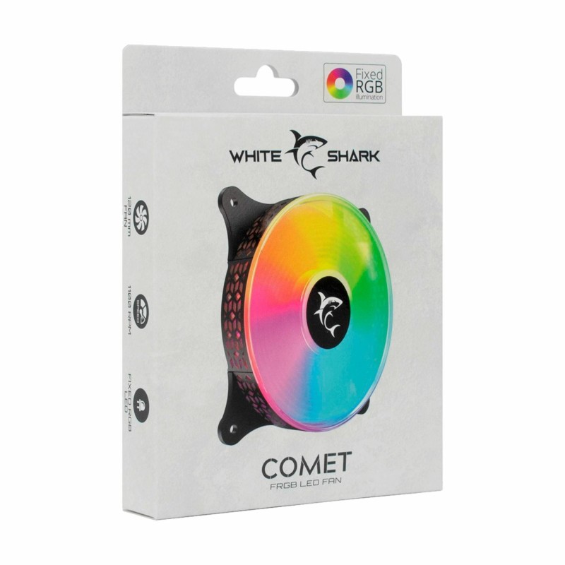 Ventilator WHITE SHARK COMET 120mm 4-pin ARGB