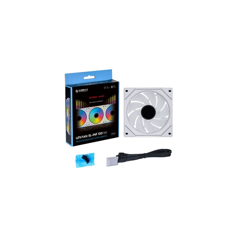 Ventilator Lian Li UNI FAN SL-INF 120 Reverse Blade, ARGB, PWM, 120mm