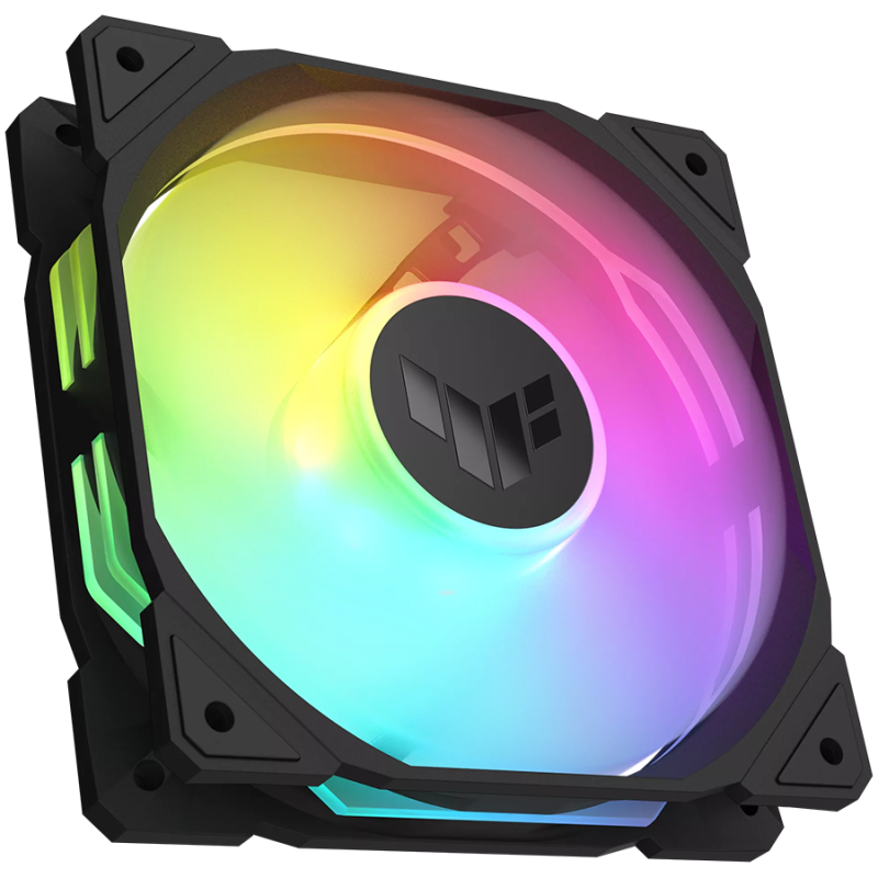 Ventilator ASUS TUF Gaming TR120 ARGB, 120mm PWM, črn