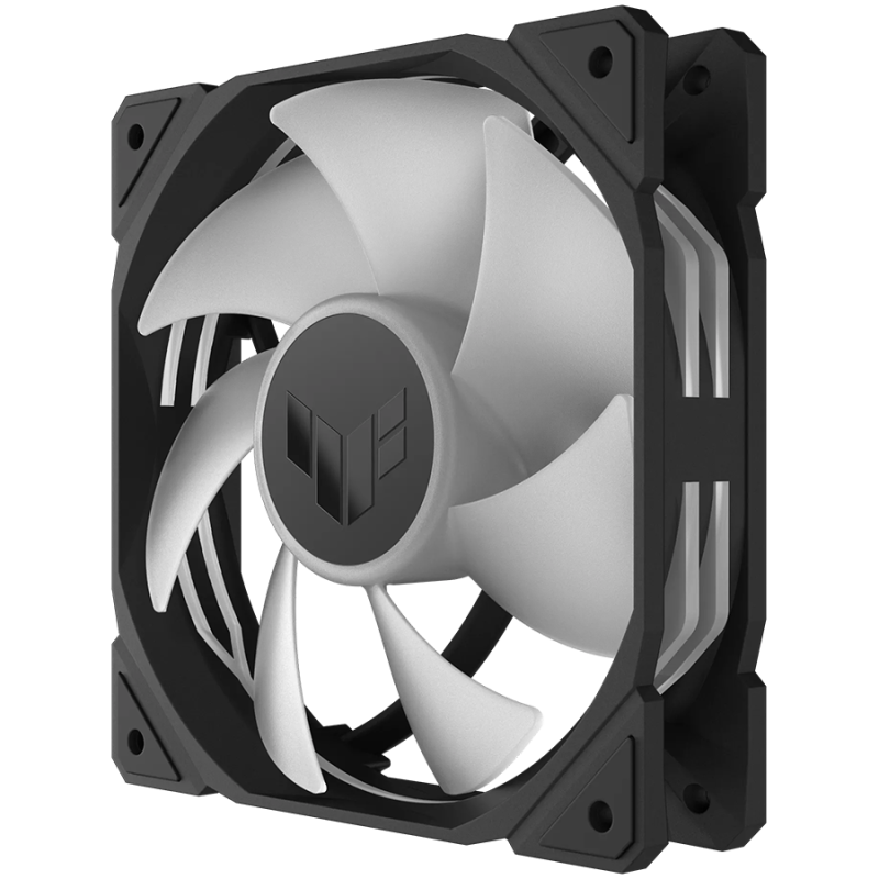 Ventilator ASUS TUF Gaming TR120 ARGB, 120mm PWM, črn