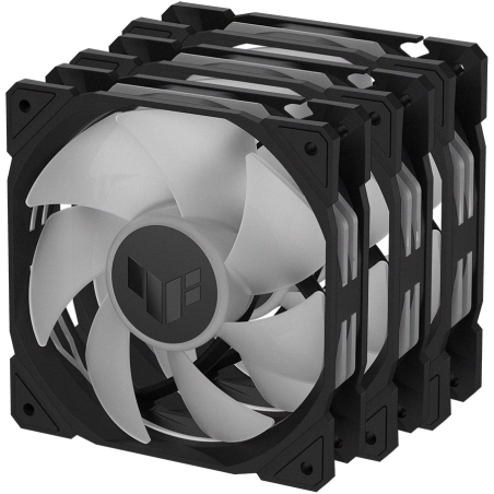 Ventilator ASUS TUF Gaming TR120 ARGB, 3x 120mm PWM, črn