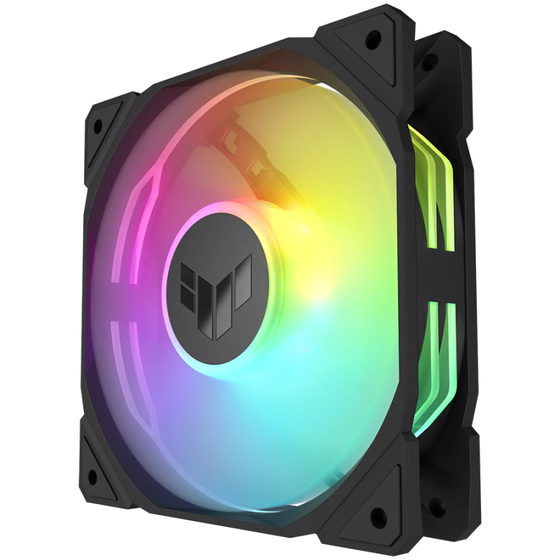 Ventilator ASUS TUF Gaming TR120 ARGB, 3x 120mm PWM, črn