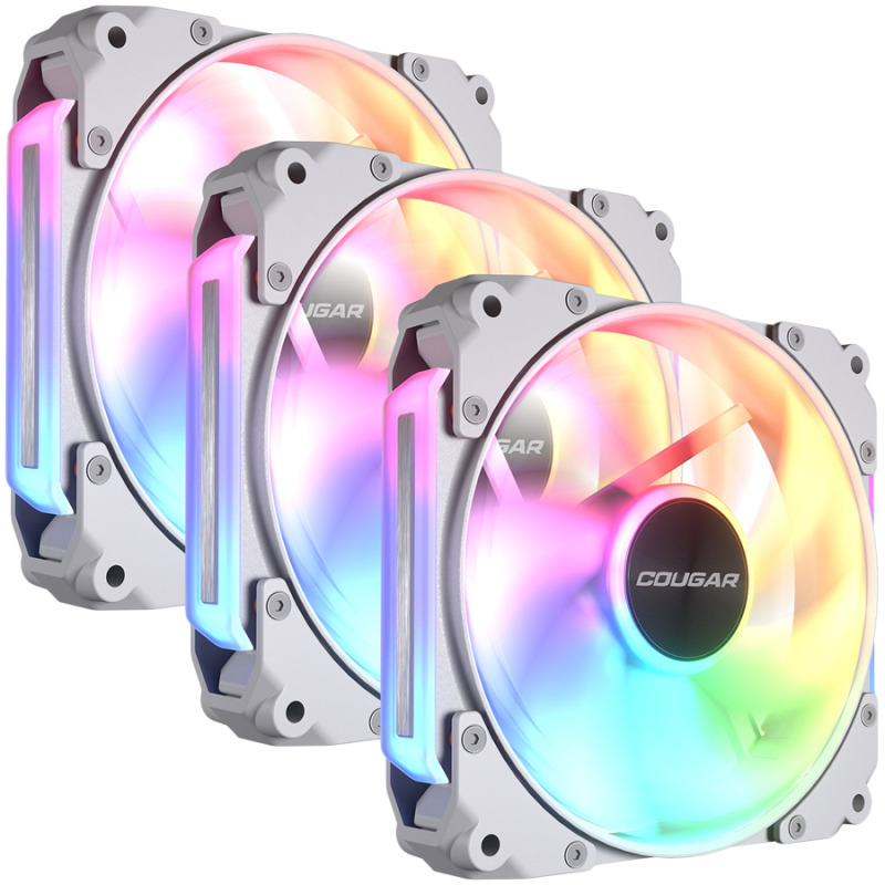 Ventilator COUGAR APOLAR 120 ARGB ELITE, 3-pack, bel