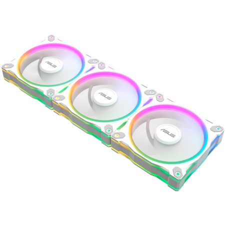 Ventilator za ohišje ASUS Prime MR120 ARGB Reverse, 3x 120mm PWM, bel