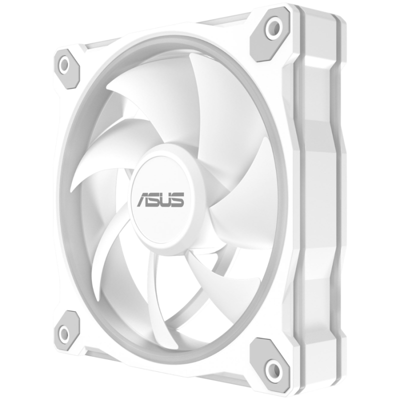 Ventilator za ohišje ASUS Prime MR120 ARGB, 120mm PWM, bel