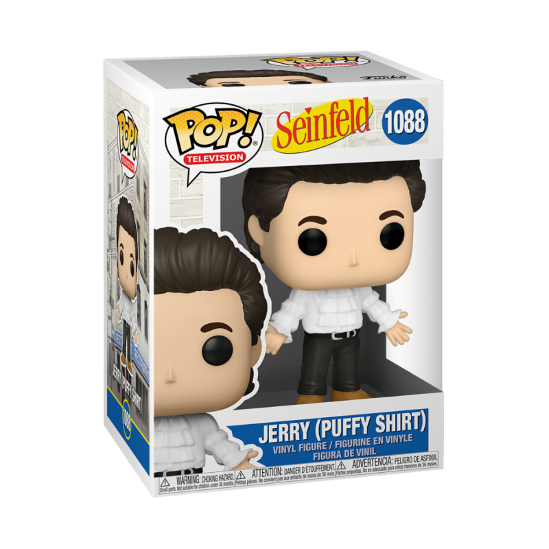 Figura FUNKO POP TV: SEINFELD - JERRY W/PUFFY SHIRT