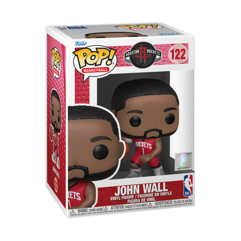 Figura FUNKO POP NBA: CELTICS - ROCKETS-JOHNWALL(RED JERSEY)