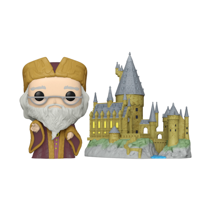 Figura FUNKO POP TOWN: HP ANNIVERSARY- DUMBLEDORE W/HOGWARTS